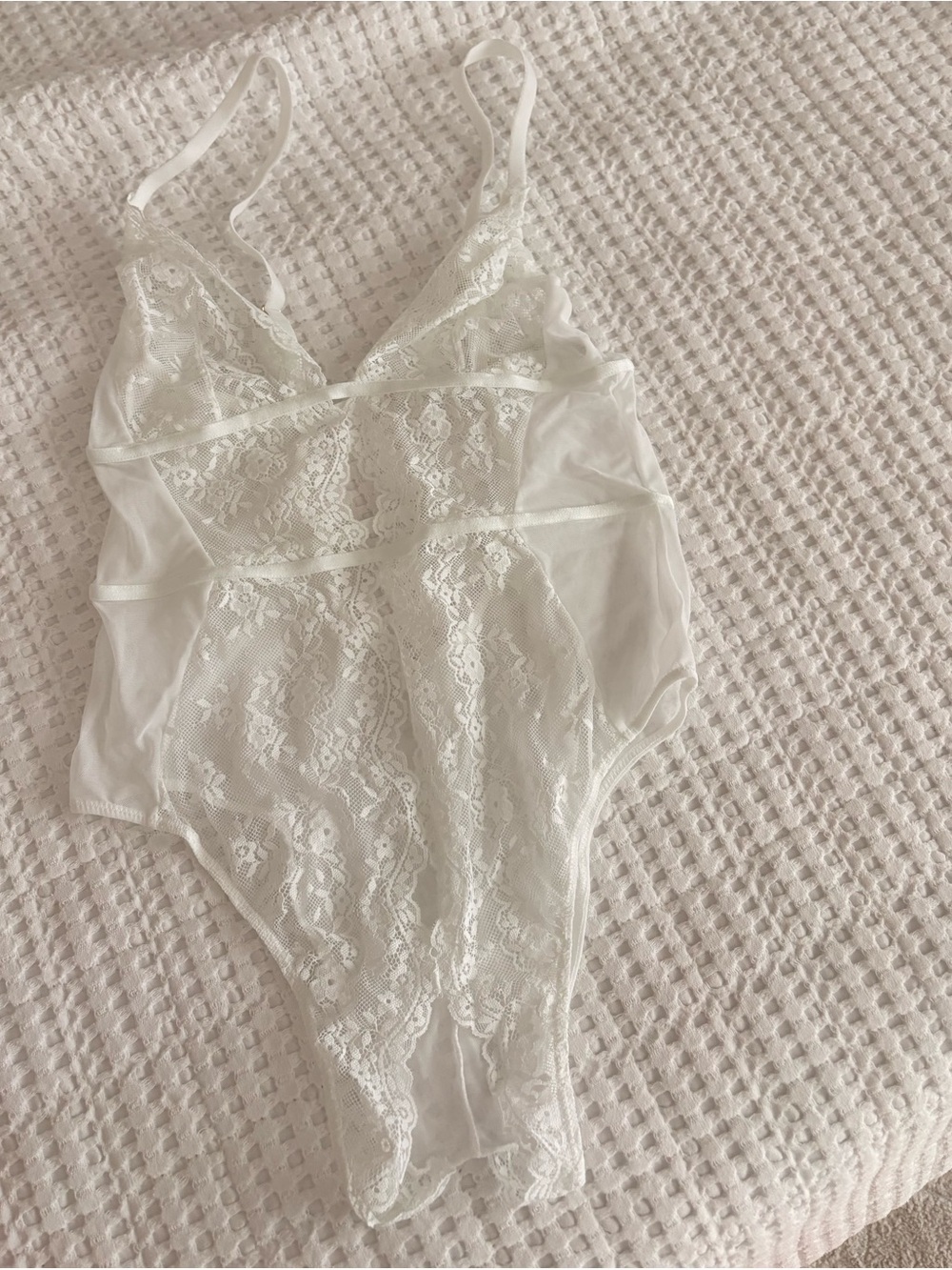Bridal lingerie teddy